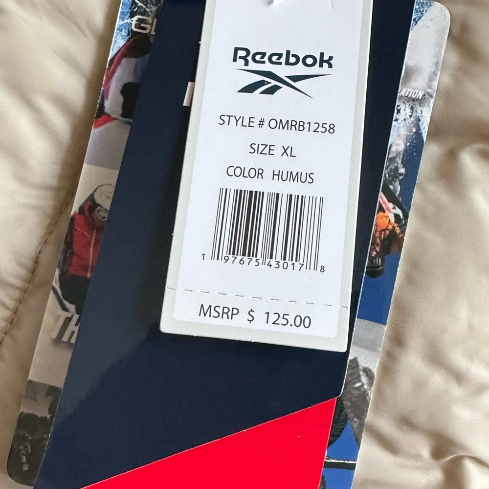$125 NWT Reebok Light Arctic Blue‎ Glacier Shield Puffer Vest - Men's X-Large